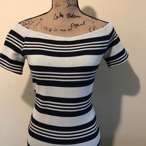 Top Shop Midi Stripped Dress